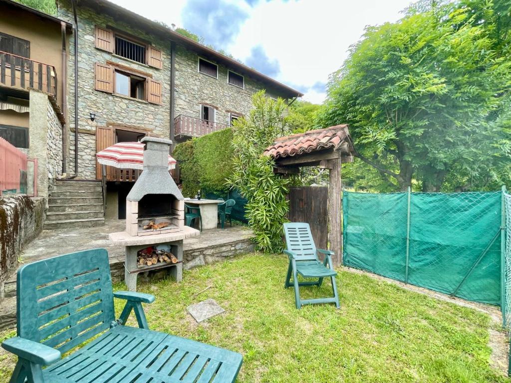 Zahrada ubytování Apartment Cà del Fritz by Interhome