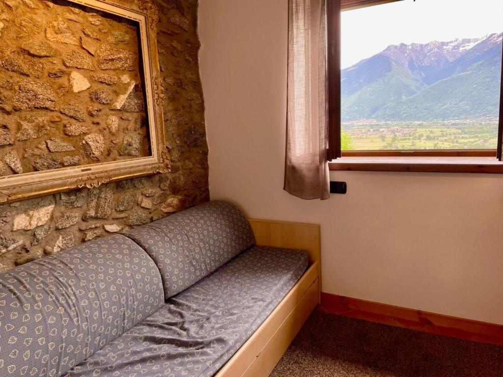 Nespecifikovaný výhled na hory nebo výhled na hory při pohledu z apartmánu