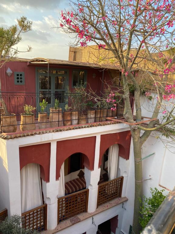 Balcone o terrazza di Riad Tafilag