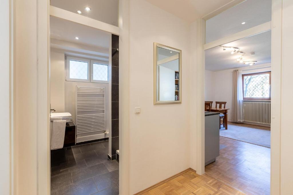 Koupelna v ubytování Serviced Appartement München Messe