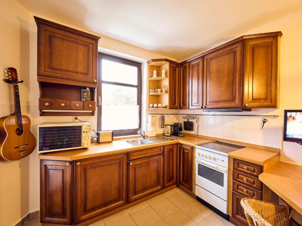 Kuhinja oz. manjša kuhinja v nastanitvi Apartment Harrachov 561 by Interhome