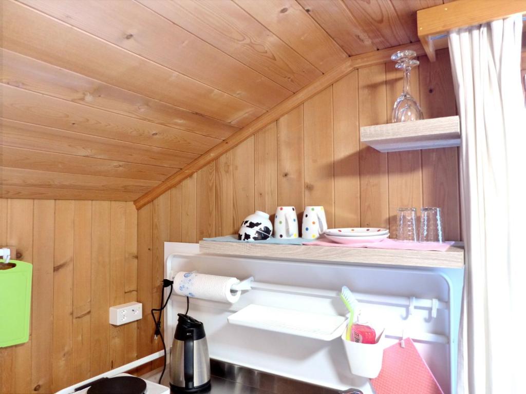 Kuchyň nebo kuchyňský kout v ubytování Apartment Vreneli by Interhome