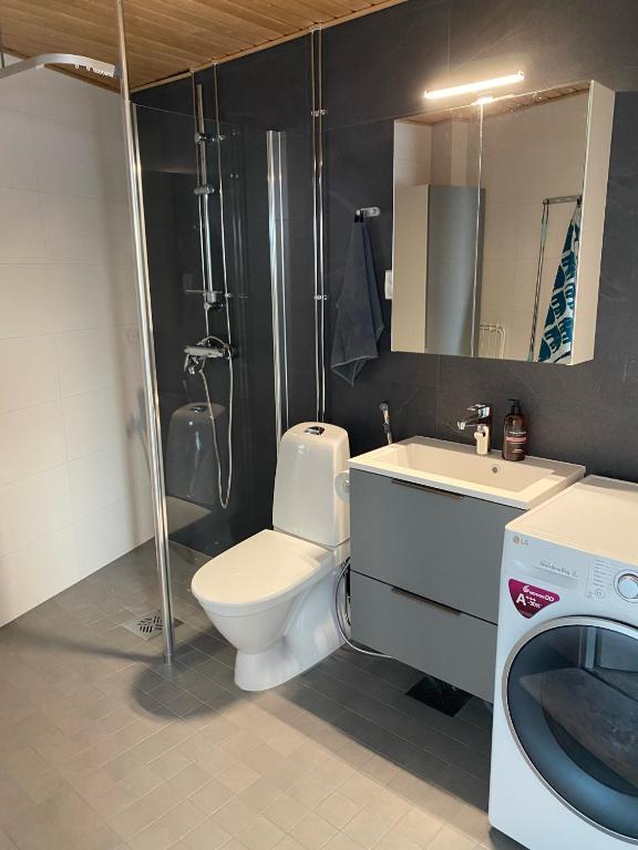 Koupelna v ubytování BOSSHOMES Apartments Espoo - Close to Helsinki and access to Airport