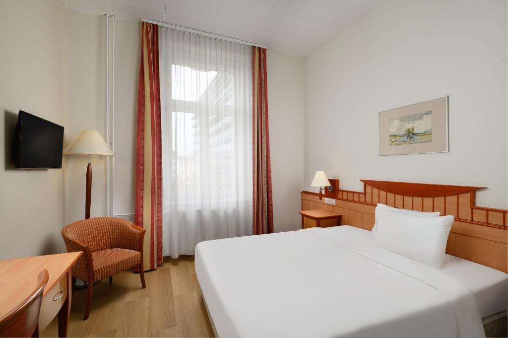 Voodi või voodid majutusasutuse Danubius Hotel Raba toas