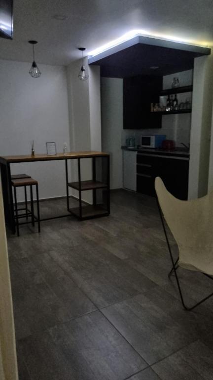 Una cocina o kitchenette en BLU APARTMENTS