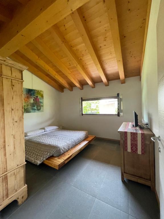 Postel nebo postele na pokoji v ubytování Casa Turistica San Sisto