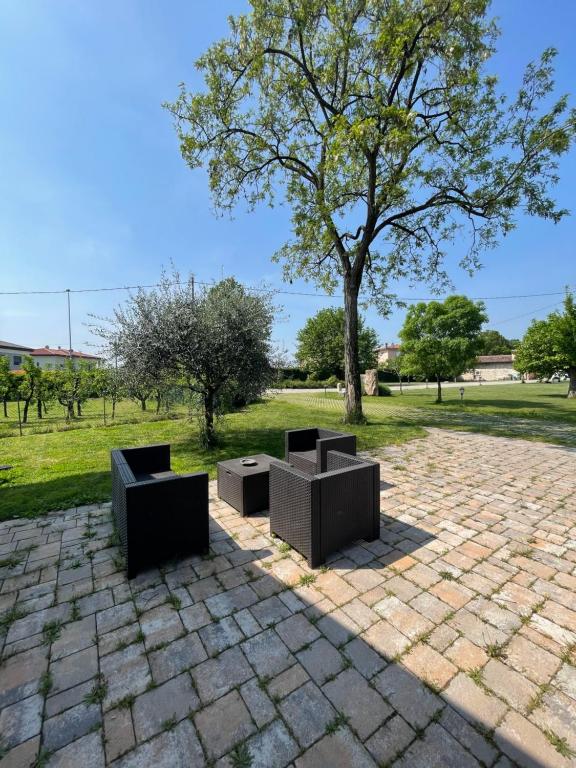 Zahrada ubytování Casa Turistica San Sisto