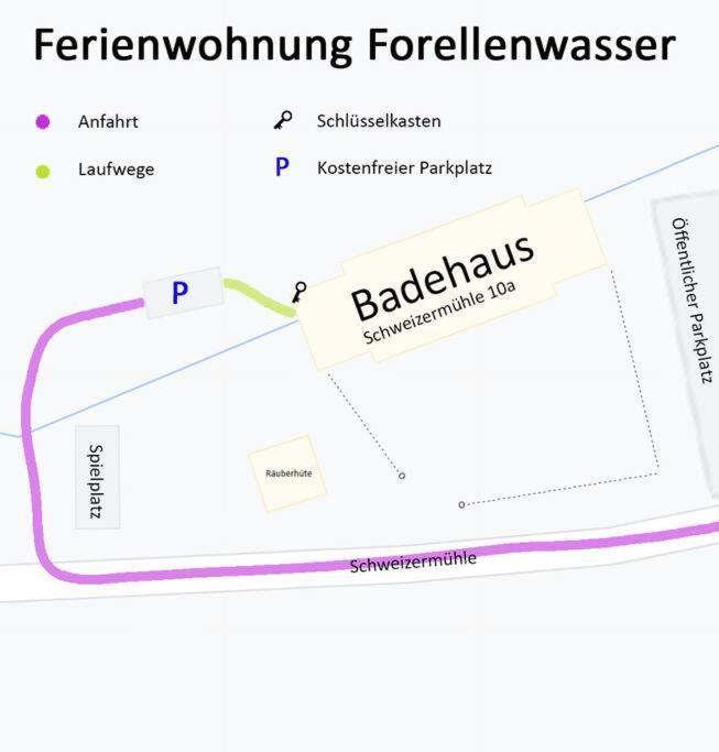 Fotografie z fotogalerie ubytování Forellenwasser v destinaci Schweizermühle