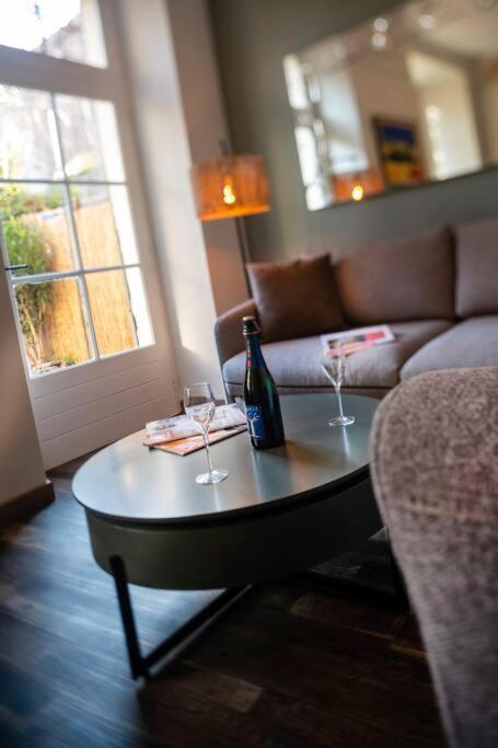 Posezení v ubytování Maison Ventoux