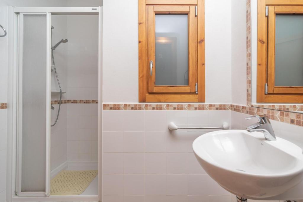 Koupelna v ubytování Son Barrigo