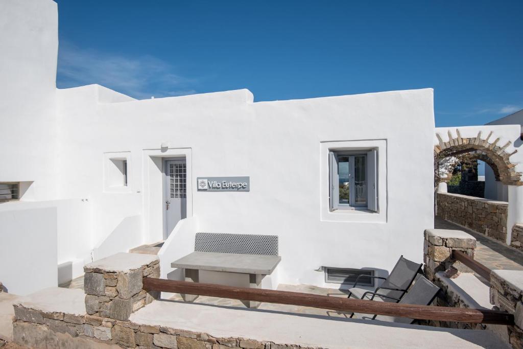 Balkón alebo terasa v ubytovaní Seaview Villa Euterpe