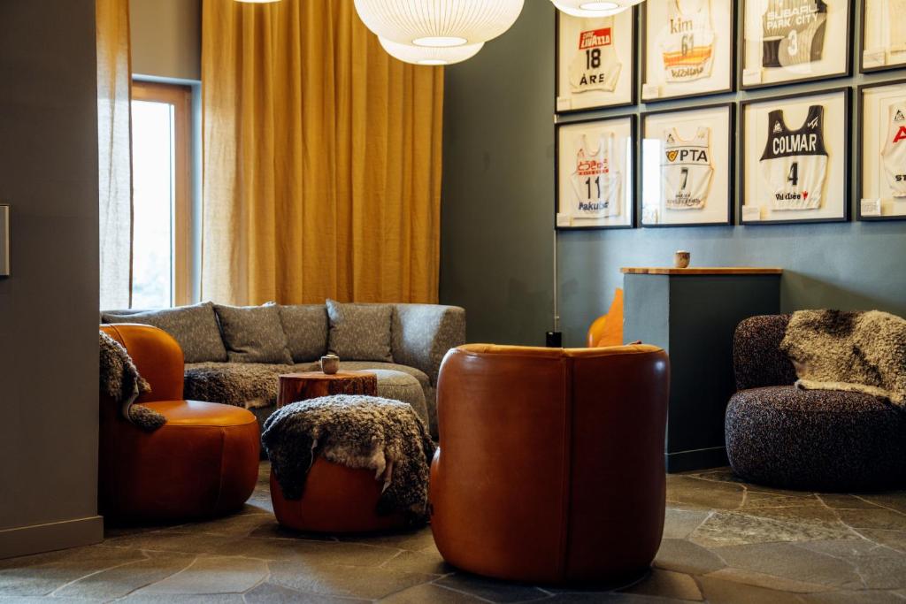 Гостиная зона в Pernilla Wiberg Hotel