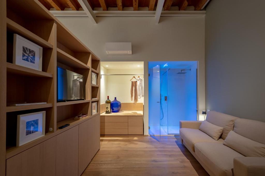 Postel nebo postele na pokoji v ubytování Massimago Wine Suites