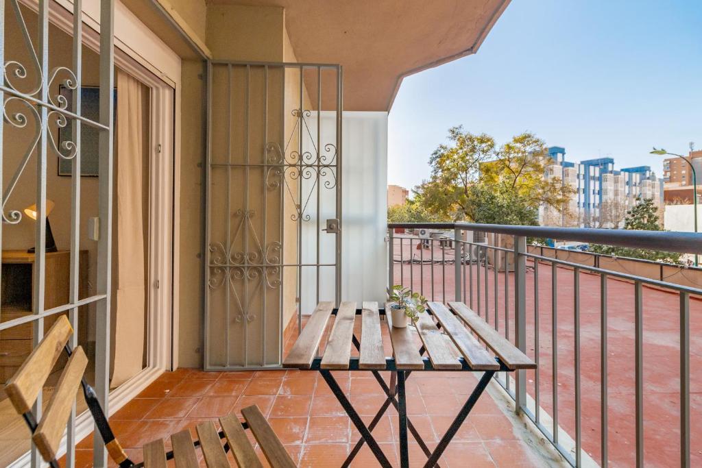 Balkón alebo terasa v ubytovaní C23 Lovely 4 Bedroom close to Maria Zambrano