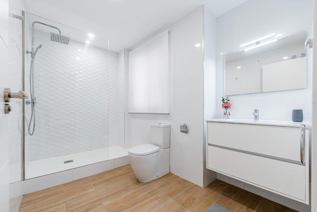 Koupelna v ubytování Apartamento Sunrise Chapaprieta