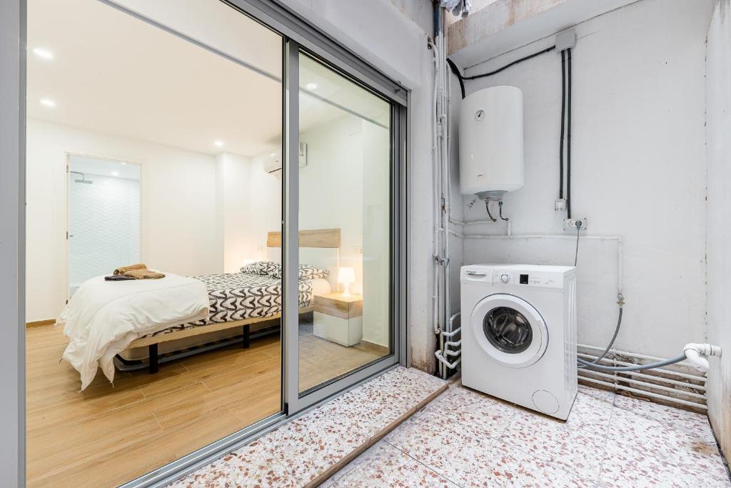 Postel nebo postele na pokoji v ubytování Apartamento Sunrise Chapaprieta