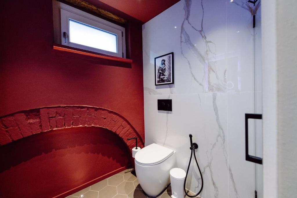 Koupelna v ubytování San Tommaso Suites