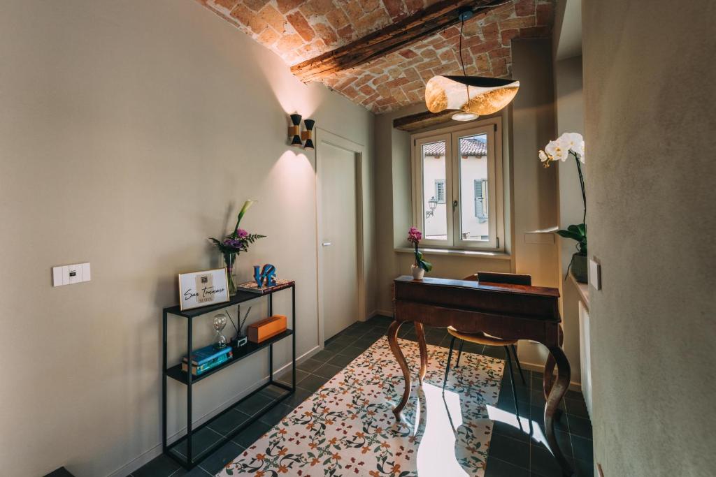 Posezení v ubytování San Tommaso Suites