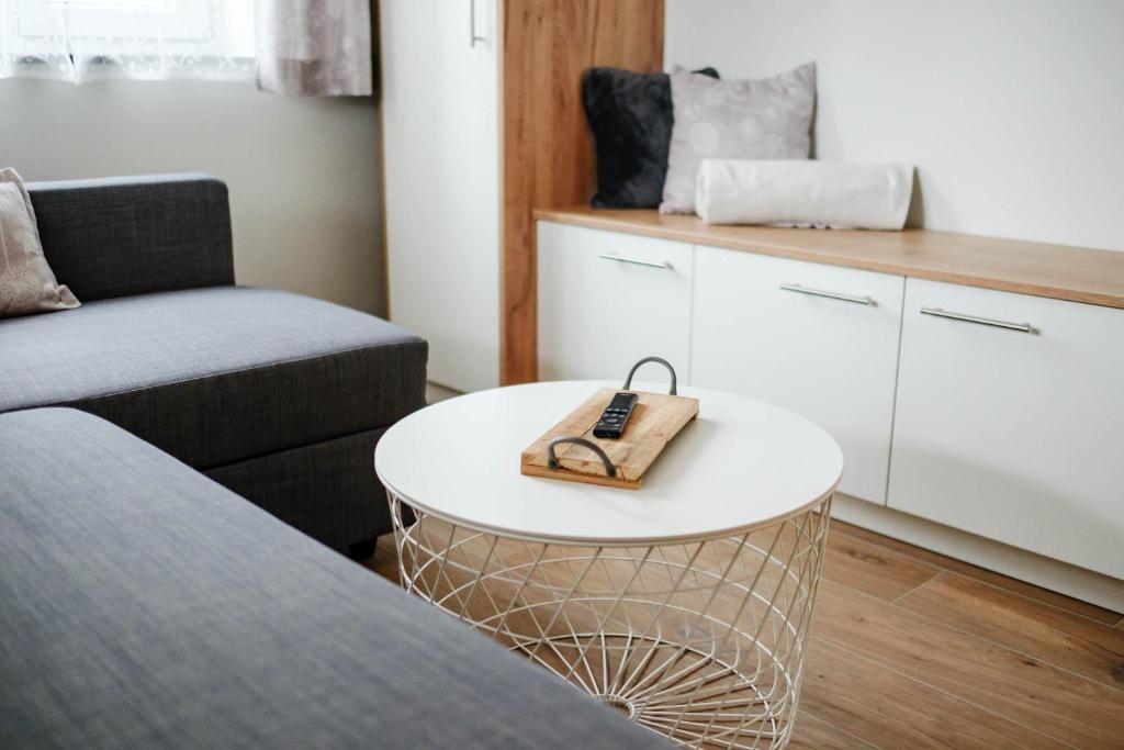 Posezení v ubytování Ferienhaus Sporr