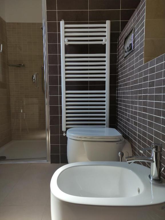 Kúpeľňa v ubytovaní Casa LantanaRossa
