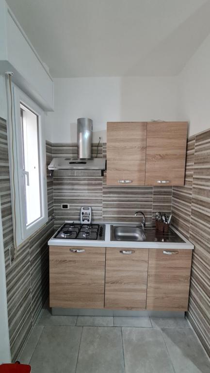 Kuchyň nebo kuchyňský kout v ubytování Appartamenti Mirante