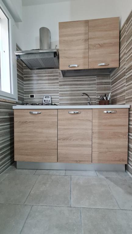 Kuchyň nebo kuchyňský kout v ubytování Appartamenti Mirante