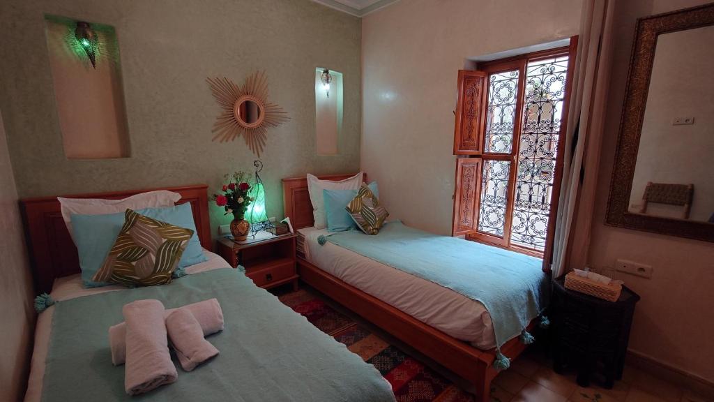 Riad Zahri - Habitación Gemela De Lujo