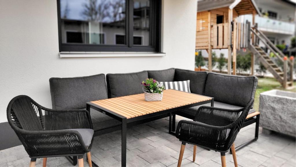 Posezení v ubytování MK Appartements