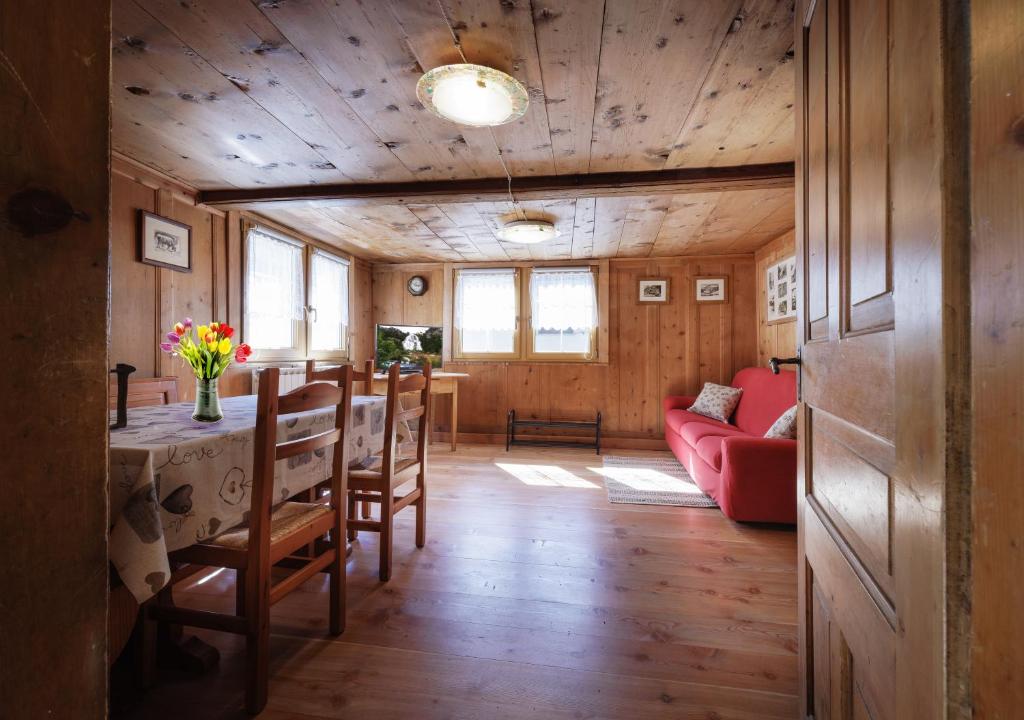 Posezení v ubytování La WalserHus