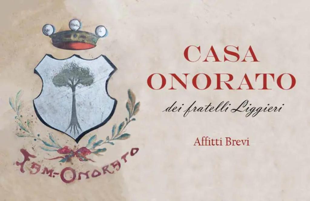 Certifikát, hodnocení, plakát nebo jiný dokument vystavený v ubytování Casa Onorato fratelli Liggieri