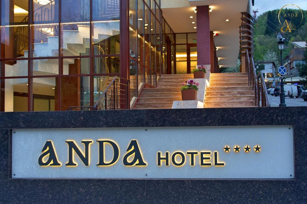 Certifikát, hodnocení, plakát nebo jiný dokument vystavený v ubytování Hotel Anda