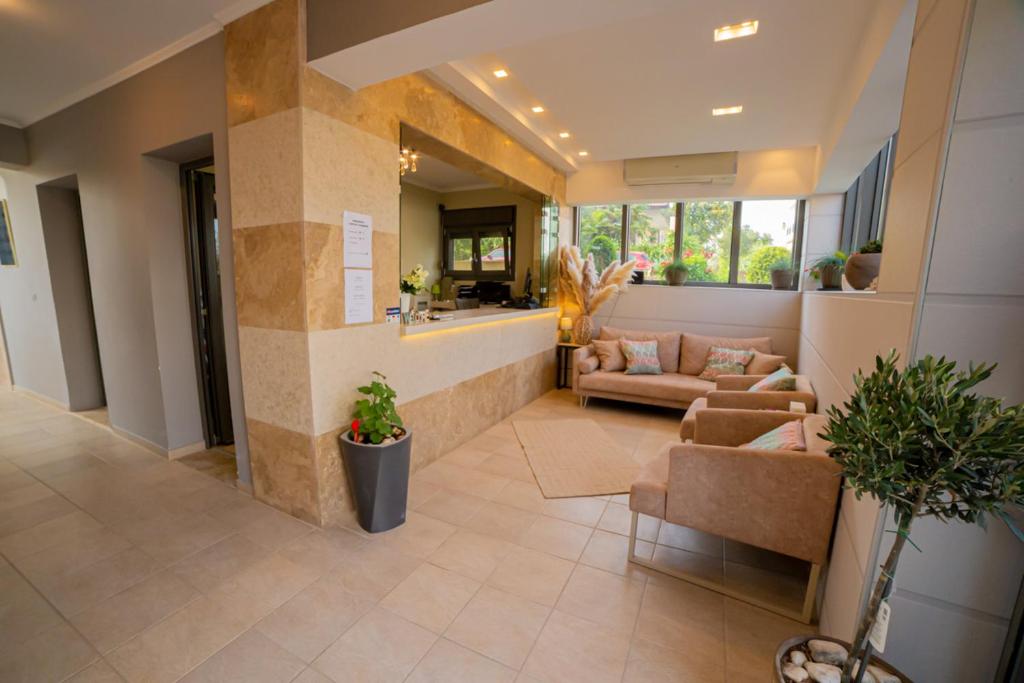 Posezení v ubytování Vellum Luxury Living