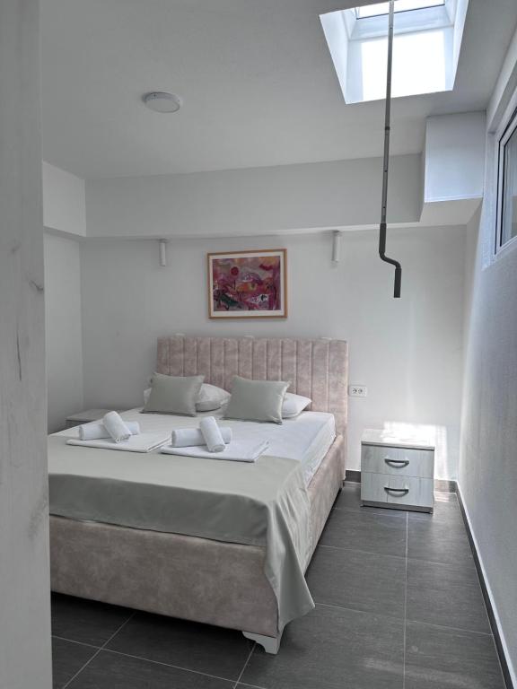 Voodi või voodid majutusasutuse Hotel MonteNino toas