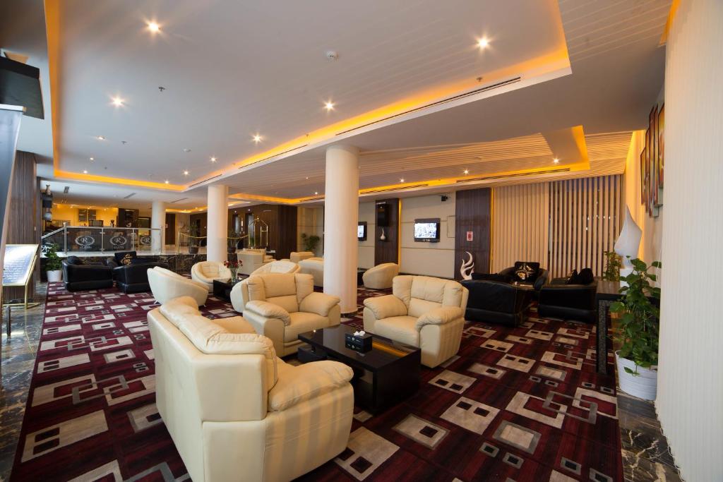 Posezení v ubytování رؤوم إن للشقق الفندقية-Raoum Inn Hotel Apartments