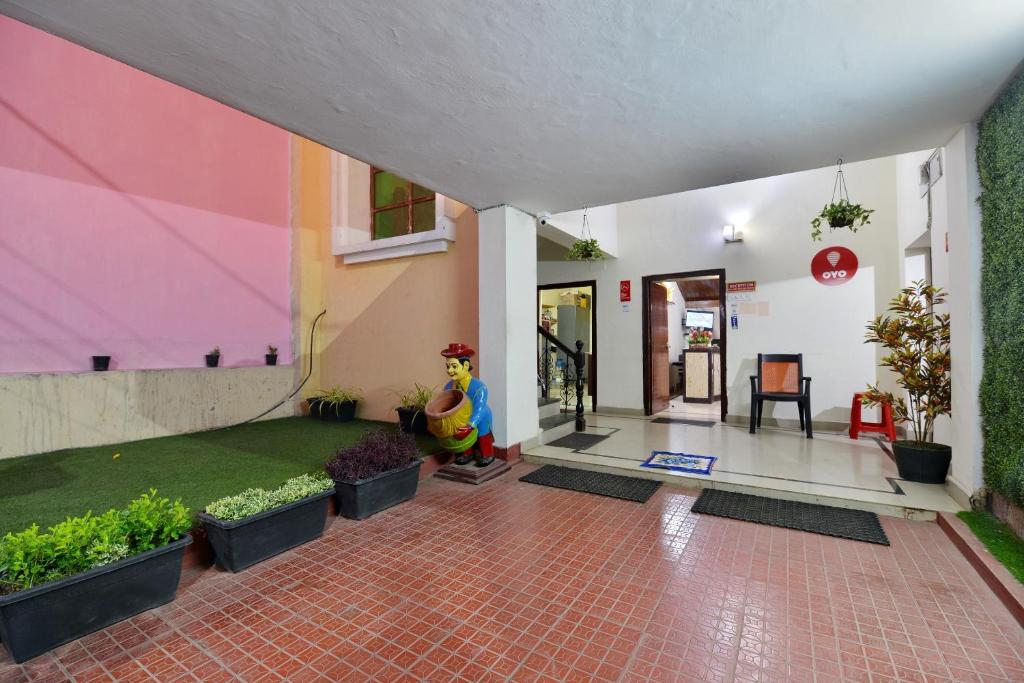 Zahrada ubytování Hotel O Sai Leela