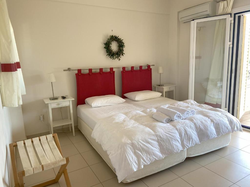 Postel nebo postele na pokoji v ubytování Casa di Terra