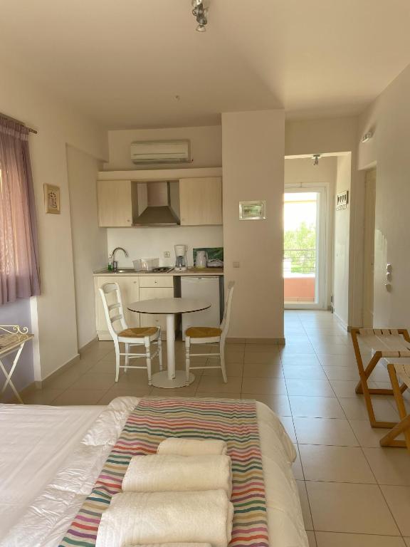 Kuchyň nebo kuchyňský kout v ubytování Casa di Terra