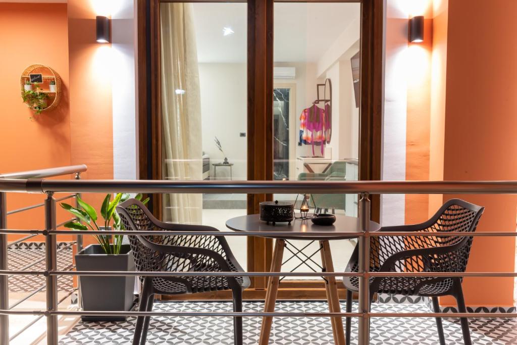 Posedenie v ubytovaní Bella Vasilica Luxury Apartments