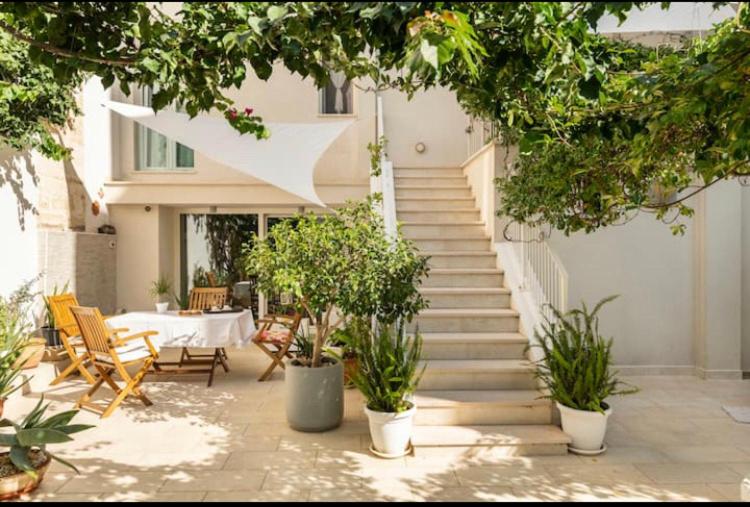 Zahrada ubytování Meraki B&B