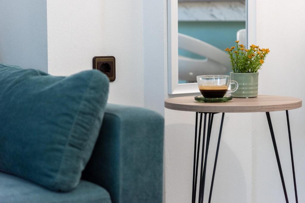 A seating area at OUTParga Apartment 3