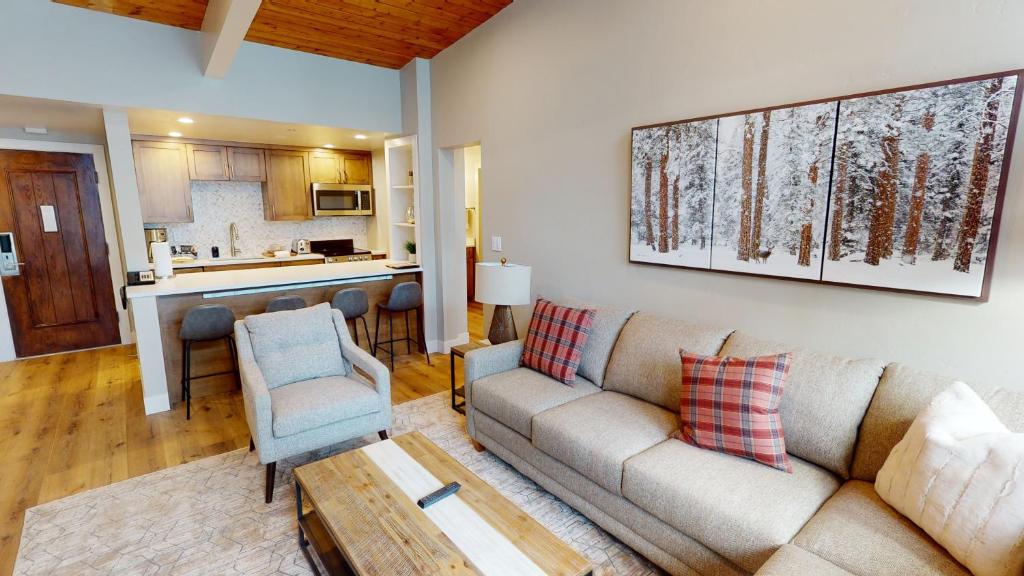 Kuchyň nebo kuchyňský kout v ubytování Manor Vail Lodge