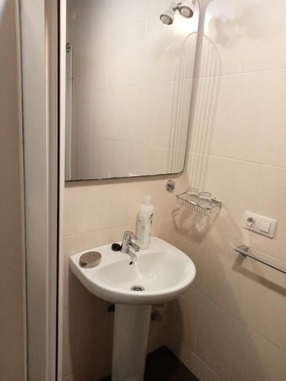 Kúpeľňa v ubytovaní Apartamento As Irmas