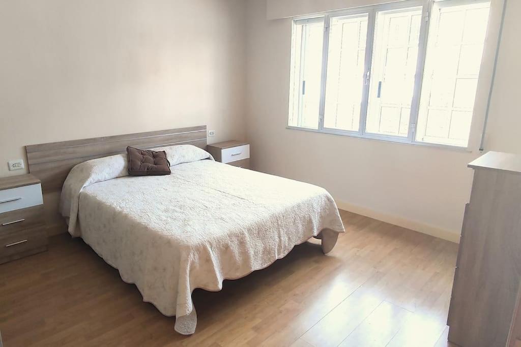 Postel nebo postele na pokoji v ubytování Vivienda completa cerca de la playa