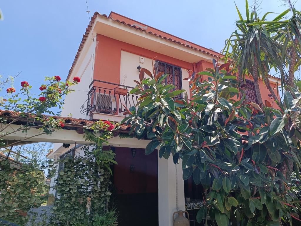 A balcony or terrace at B&B Villa Lidia