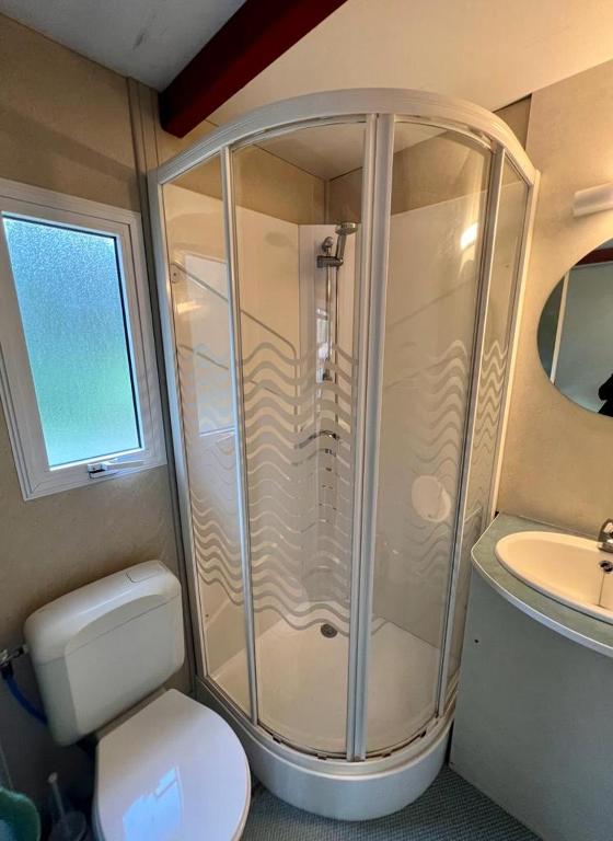 Koupelna v ubytování Camping TurisMar