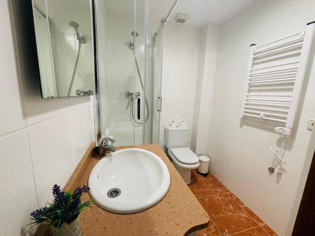 Koupelna v ubytování Beach Apartment Artigas