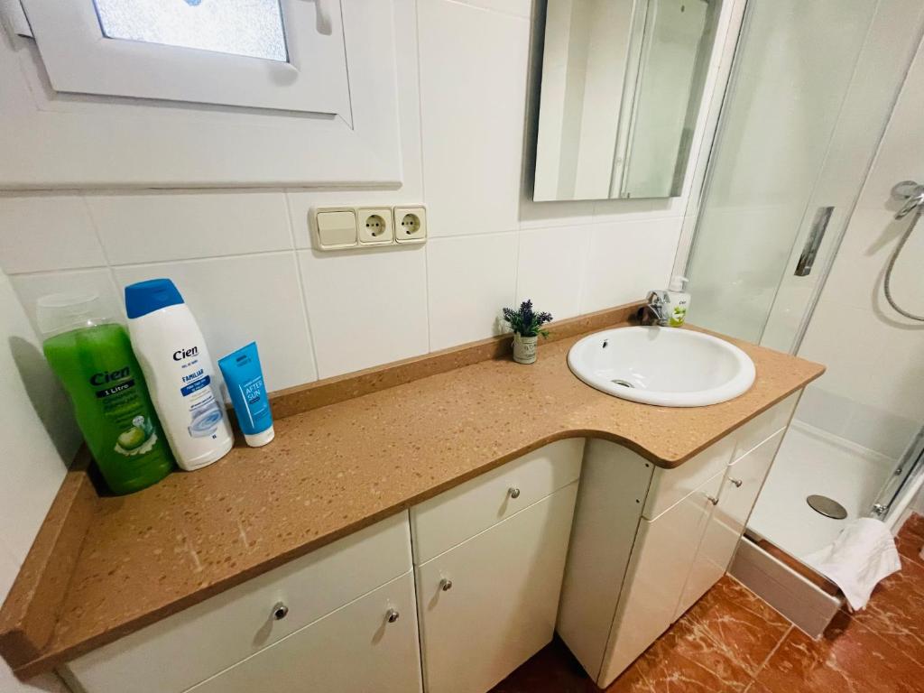 Koupelna v ubytování Beach Apartment Artigas