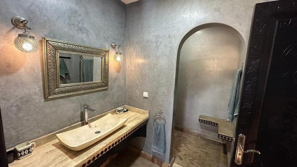 Koupelna v ubytování Riad Asmaa Agadir