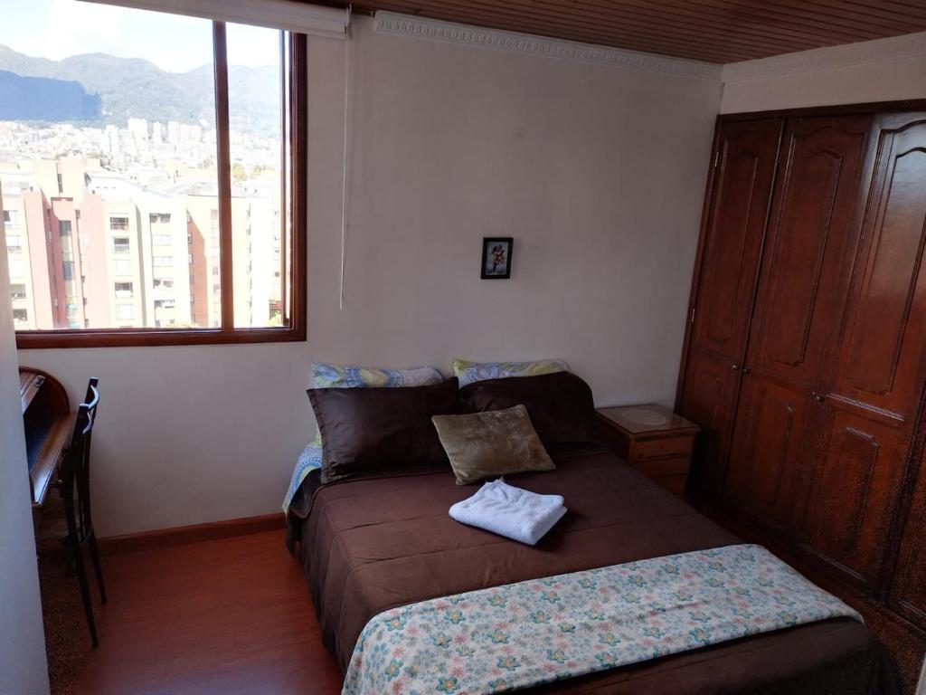 Postel nebo postele na pokoji v ubytování Elias Di Caprio - Habitaciones -