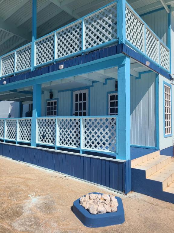 Balkón nebo terasa v ubytování MAVS COMBATE BEACH CLUB